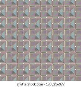 Abstrakte Hintergrundtextur im geometrischen Zierstil. Nahtloses Design.