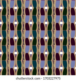 Abstract background texture in geometric ornamental style. Seamless design.