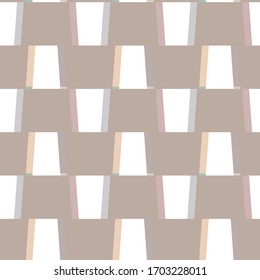 Abstract background texture in geometric ornamental style. Seamless design.