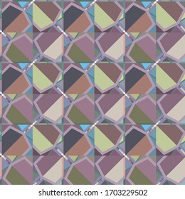 Abstract background texture in geometric ornamental style. Seamless design.