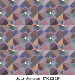 Abstract background texture in geometric ornamental style. Seamless design.