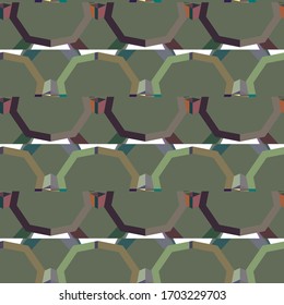 Abstract background texture in geometric ornamental style. Seamless design.