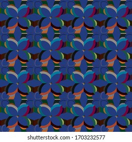 Abstract background texture in geometric ornamental style. Seamless design.