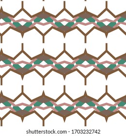 Abstract background texture in geometric ornamental style. Seamless design.