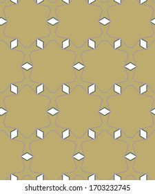 Abstract background texture in geometric ornamental style. Seamless design.
