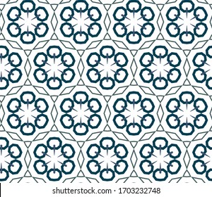 Abstract background texture in geometric ornamental style. Seamless design.