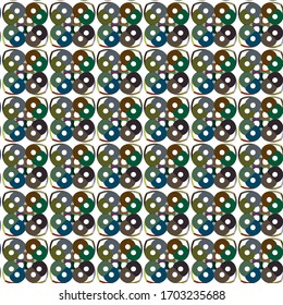 Abstract background texture in geometric ornamental style. Seamless design.