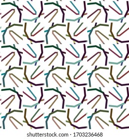 Abstract background texture in geometric ornamental style. Seamless design.