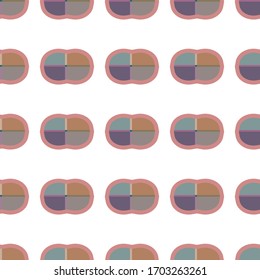 Abstract background texture in geometric ornamental style. Seamless design.