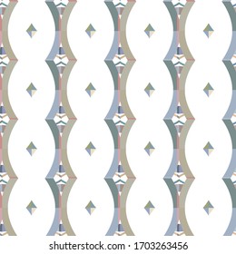 Abstract background texture in geometric ornamental style. Seamless design.