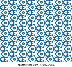 Abstract background texture in geometric ornamental style. Seamless design.