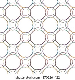 Abstract background texture in geometric ornamental style. Seamless design.