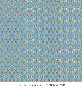 Abstrakte Hintergrundtextur im geometrischen Zierstil. Nahtloses Design.