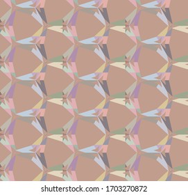 Abstract background texture in geometric ornamental style. Seamless design.