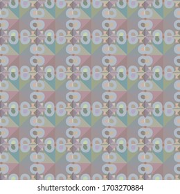 Abstract background texture in geometric ornamental style. Seamless design.