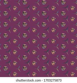 Abstract background texture in geometric ornamental style. Seamless design.