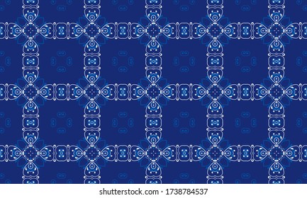 Abstract background texture in geometric ornamental style. Seamless design.