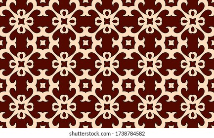 Abstract background texture in geometric ornamental style. Seamless design.