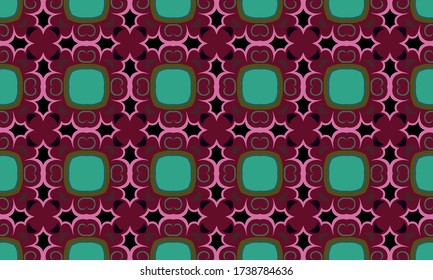 Abstract background texture in geometric ornamental style. Seamless design.