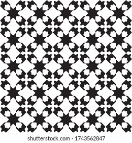 Abstrakte Hintergrundtextur im geometrischen Zierstil. Nahtloses Design.
