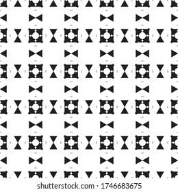 Abstrakte Hintergrundtextur im geometrischen Zierstil. Nahtloses Design.