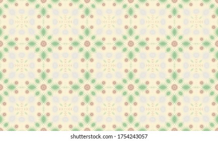 Abstrakte Hintergrundtextur im geometrischen Zierstil. Nahtloses Design.