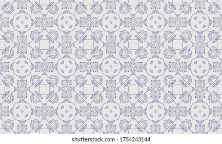 Abstract background texture in geometric ornamental style. Seamless design.