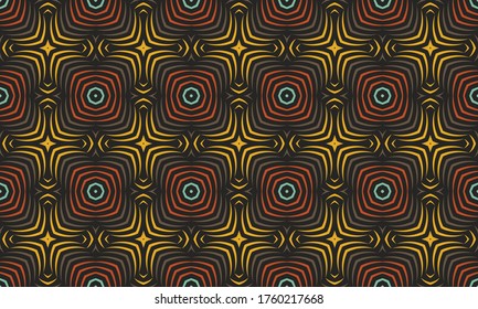 Abstract background texture in geometric ornamental style. Seamless design.