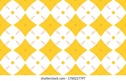 Abstrakte Hintergrundtextur im geometrischen Zierstil. Nahtloses Design.