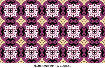 Abstract background texture in geometric ornamental style. Seamless design.