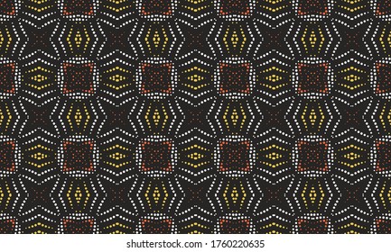 Abstract background texture in geometric ornamental style. Seamless design.