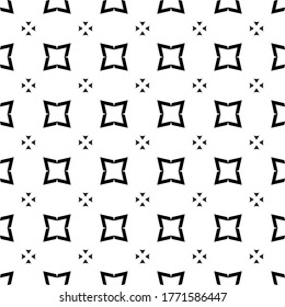 Abstract background texture in geometric ornamental style. Seamless design