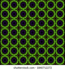 Abstract background texture in geometric ornamental style.Geometric ornamental vector pattern. Seamless design with flowers. 