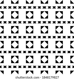 Abstrakte Hintergrundtextur im geometrischen Zierstil. Nahtloses Design.