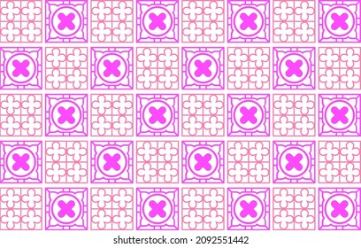 Abstract background texture in geometric ornamental style. Seamless design