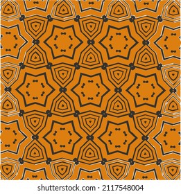 Abstract background texture in geometric ornamental style. Seamless design