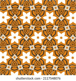 Abstrakte Hintergrundtextur im geometrischen Zierstil. Nahtloses Design