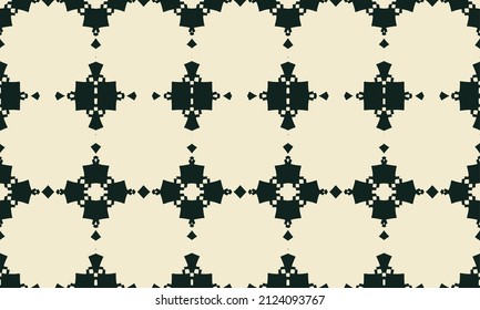 Abstract background texture in geometric ornamental style. Geometric seamless pattern
