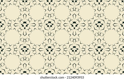 Abstract background texture in geometric ornamental style. Geometric seamless pattern
