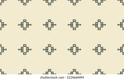 Abstract background texture in geometric ornamental style. Geometric seamless pattern
