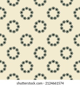 Abstract background texture in geometric ornamental style. Geometric seamless pattern
