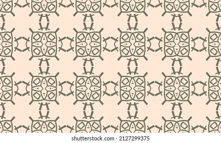 Abstract background texture in geometric ornamental style. Geometric seamless pattern