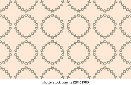 Abstract background texture in geometric ornamental style. Geometric seamless pattern