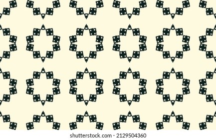 Abstract background texture in geometric ornamental style. Geometric seamless pattern
