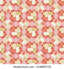 Abstract background texture in geometric ornamental style. Seamless design.
