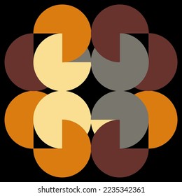 Textura de fondo abstracta en estilo ornamental geométrico. 