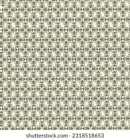 Abstract background texture in Geometric Ornamental Style Seamless design, Seamless background with black pattern in baroque style, SSTKabstract, Vector Art