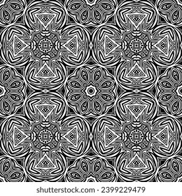 Textura de fondo abstracta en estilo ornamental geométrico. Diseño impecable