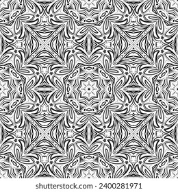 Textura de fondo abstracta en estilo ornamental geométrico. Diseño impecable