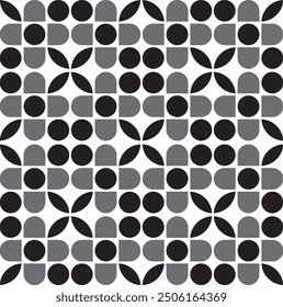 Abstract background texture in geometric ornamental style. Seamless design